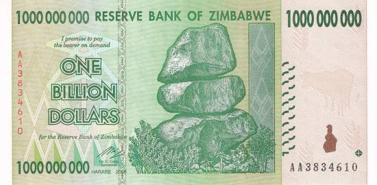 1 billion Dollar 2008